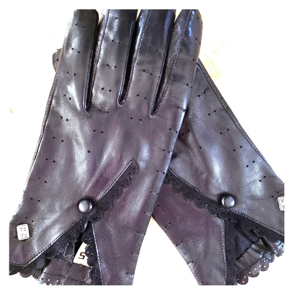 Fancy Fanny leather gloves